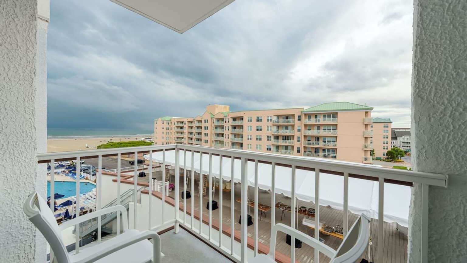 Signature king suite balcony view