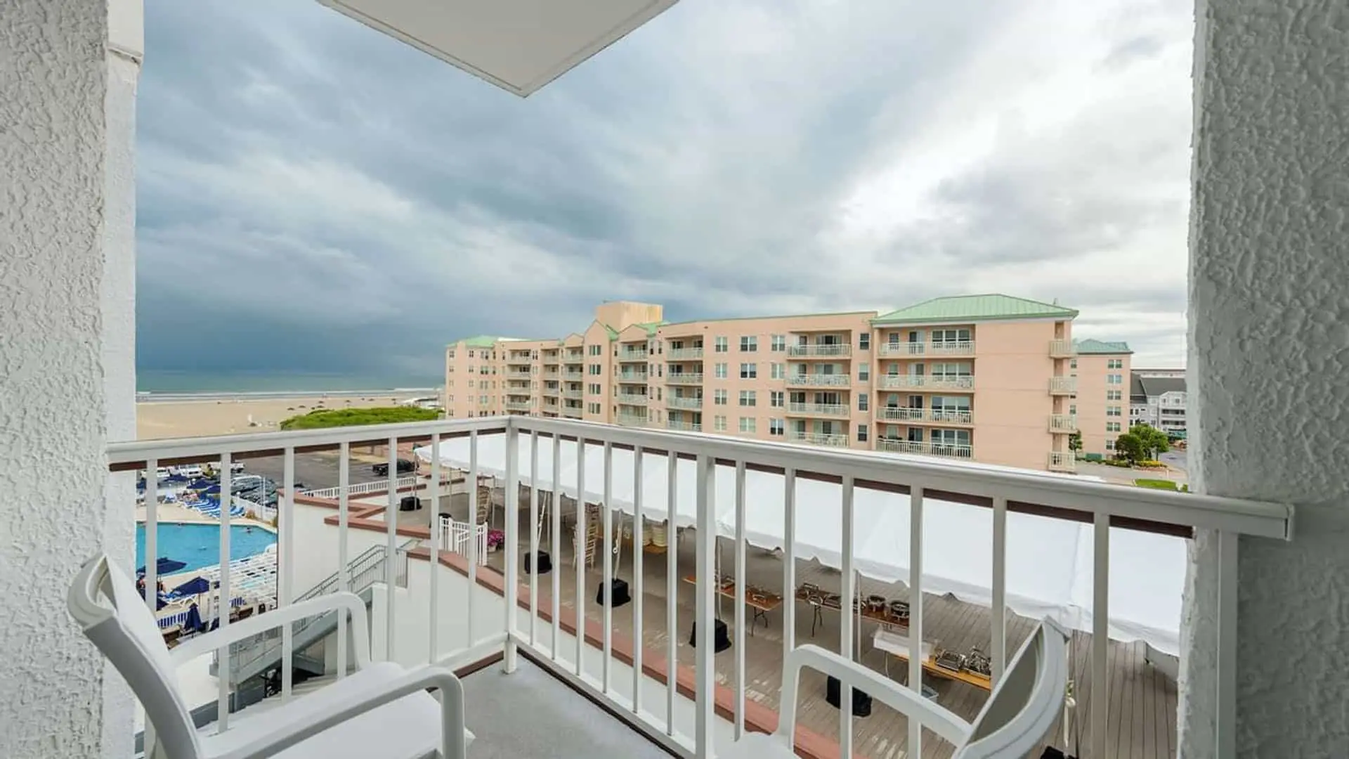 Classic king suite balcony view