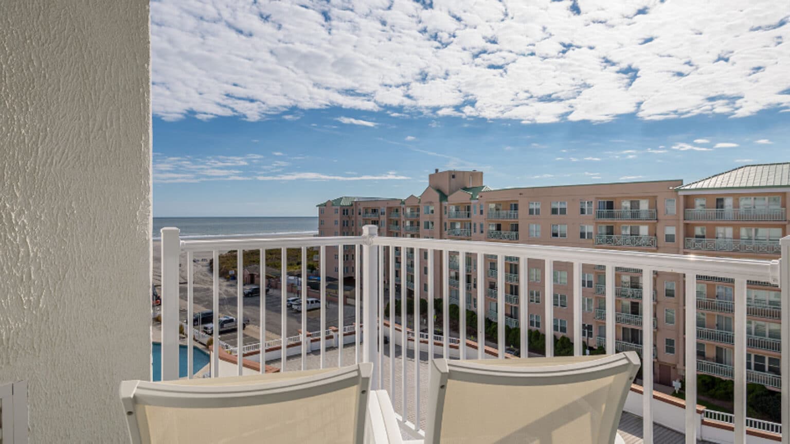 ICONA Diamond Beach top floor king suite hotel room balcony