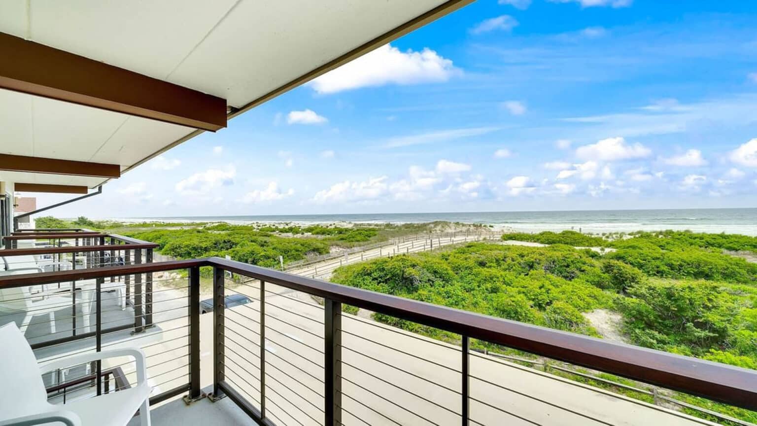 ICONA Windrift oceanfront two bedroom suite balcony view