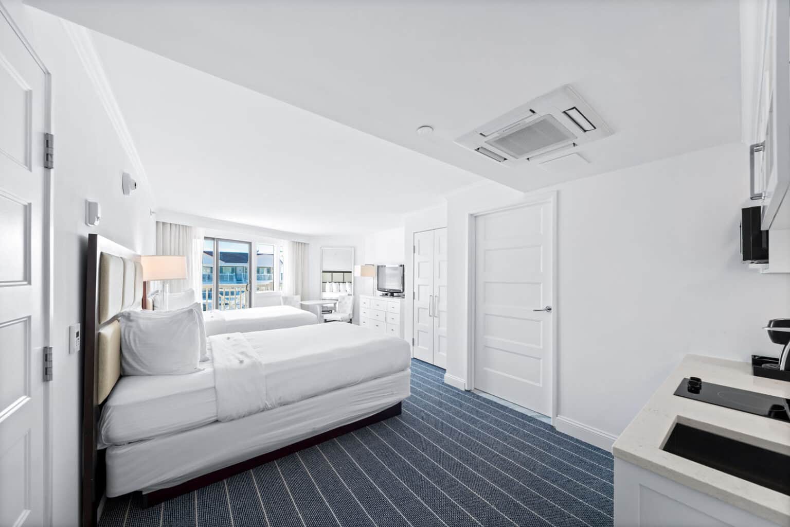 Classic queen studio ADA hotel room