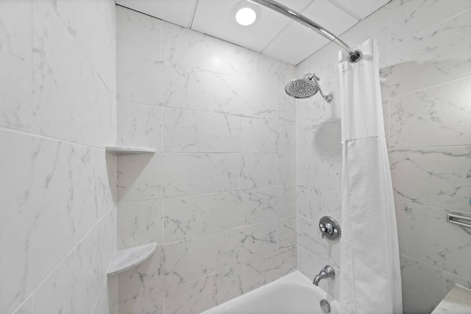 Premium family suite shower