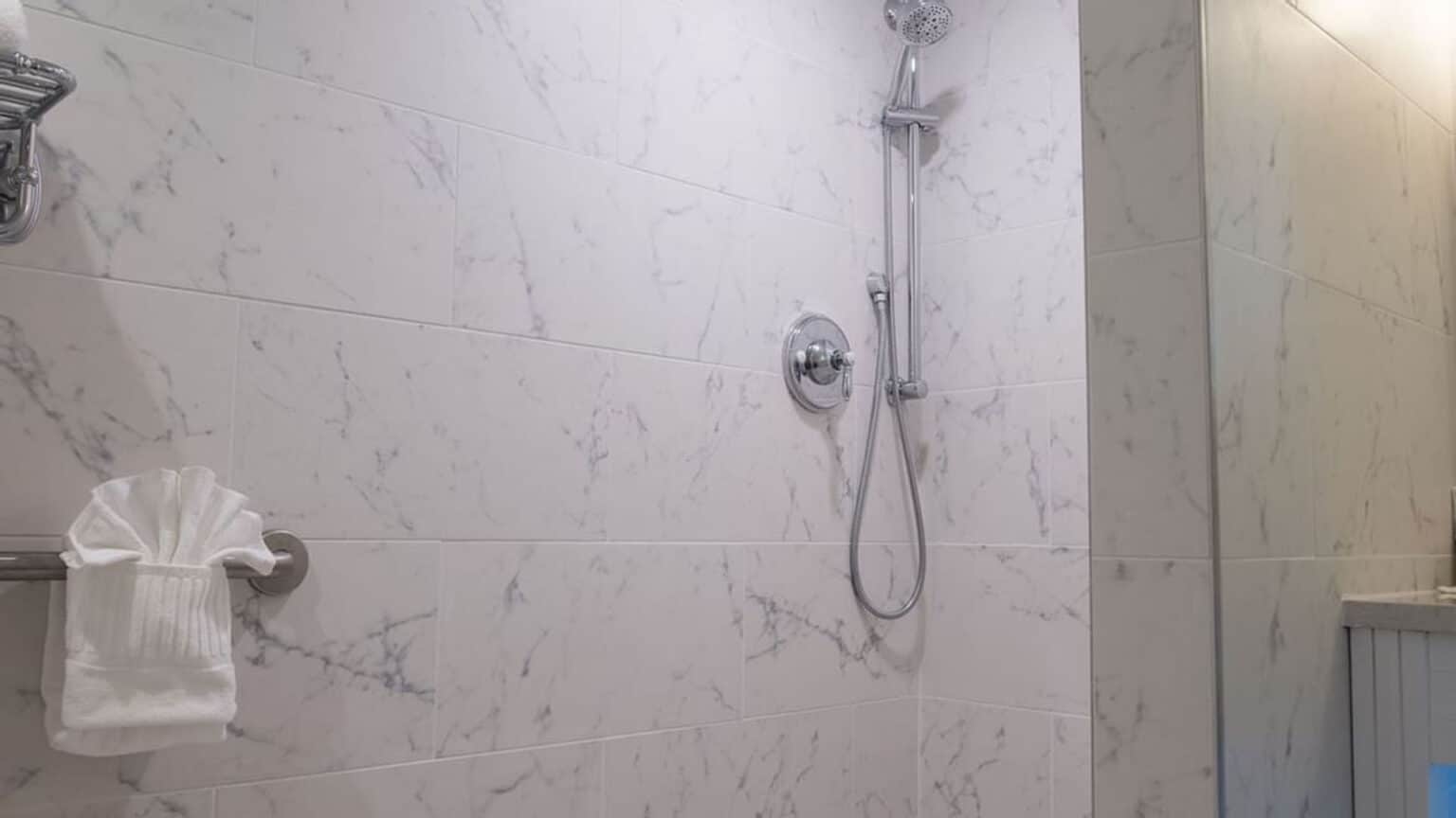 Signature king studio ADA hotel room roll in shower