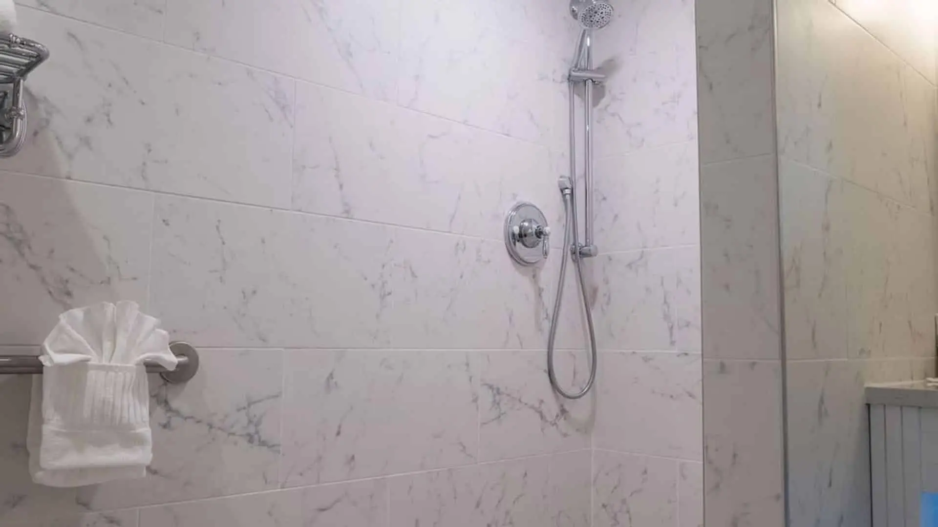 Signature king studio ADA hotel room roll in shower
