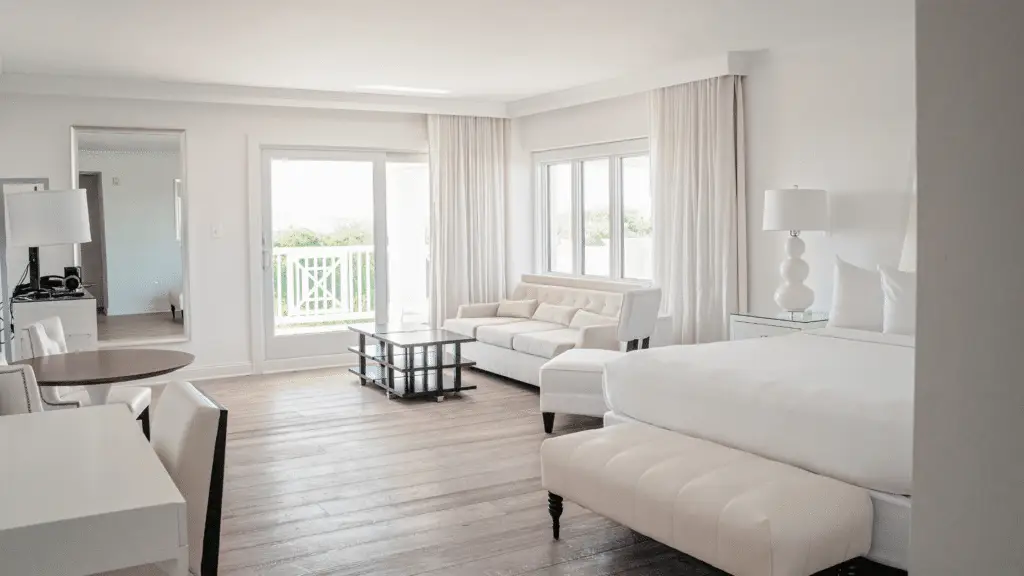 Hotel room at ICONA Avalon