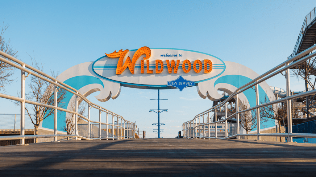 Wildwood boardwalk entrance