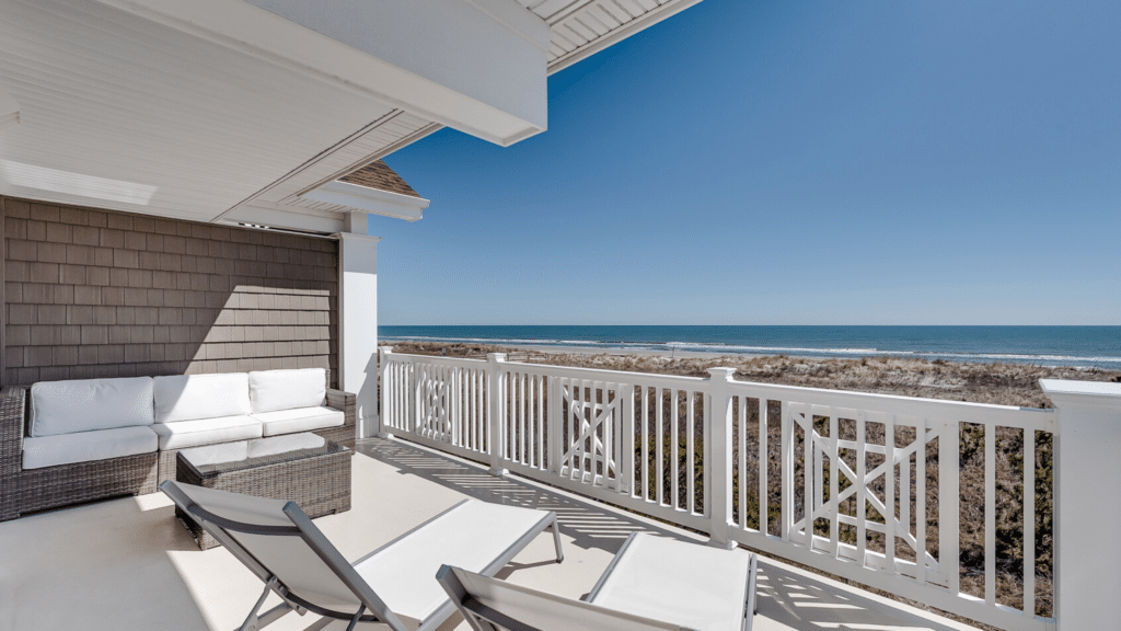 Peaceful ocean view from a balcony at ICONA Avalon